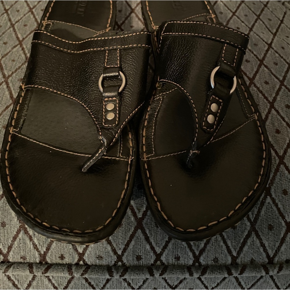 Brown sandals